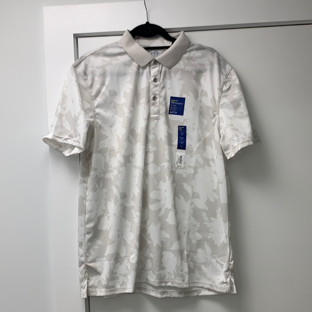 Apt. 9 mens premier flex polo - size Medium